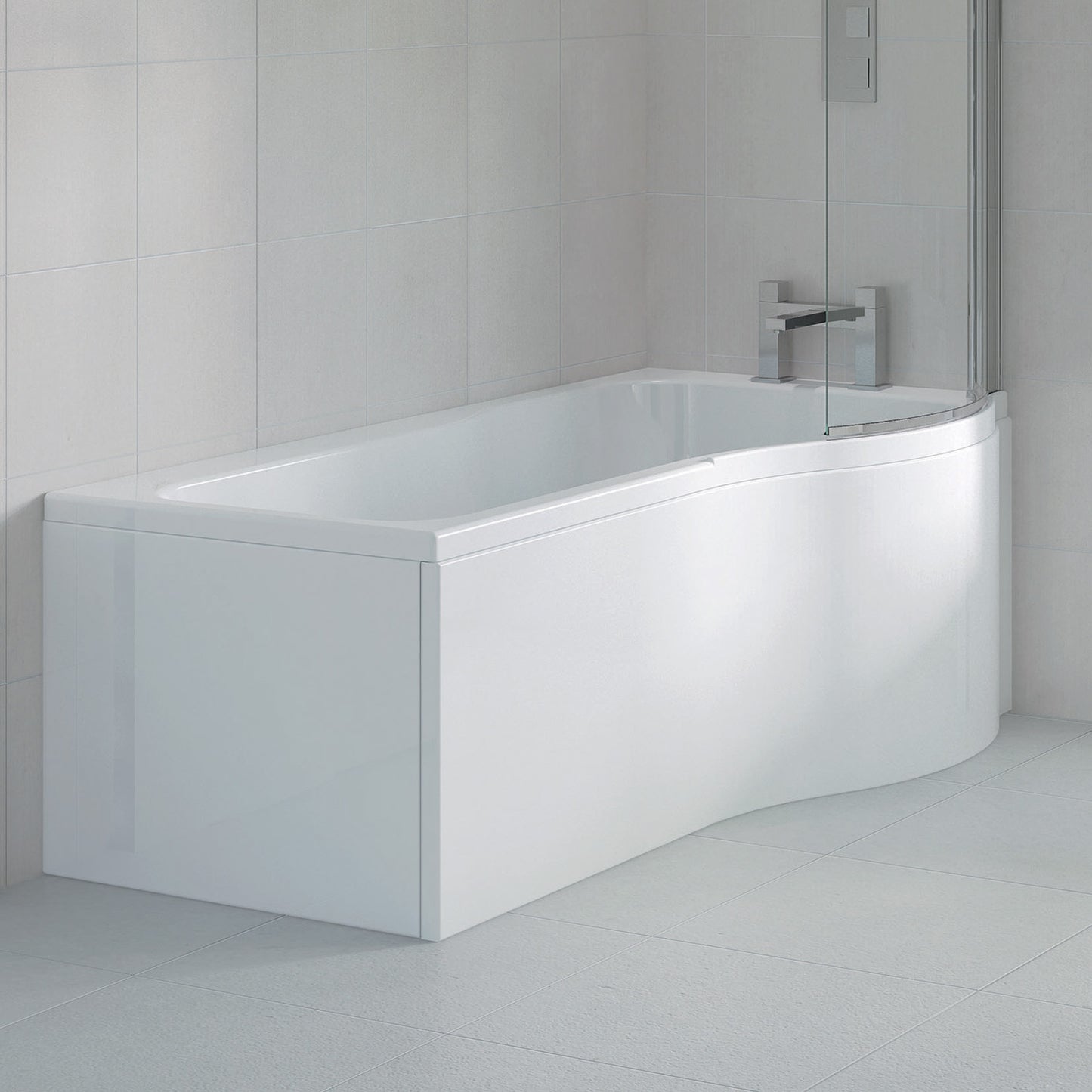 Compact P Bath Panel – 1500mm