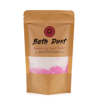 Raspberry & Black Pepper Bath Dust