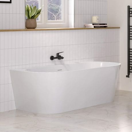 Siena Freestanding Back to Wall Bath – 1700 x 800mm